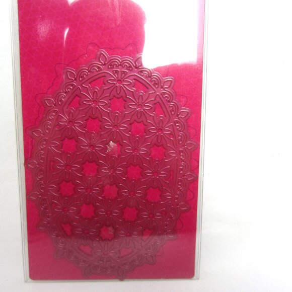 Heartfelt Creations Decorative Oval Craft Die 1 Pc HCD1-762 Lacy Victorian - Picture 3 of 3